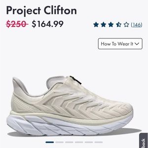 NEW Project Clifton HOKA Sneakers